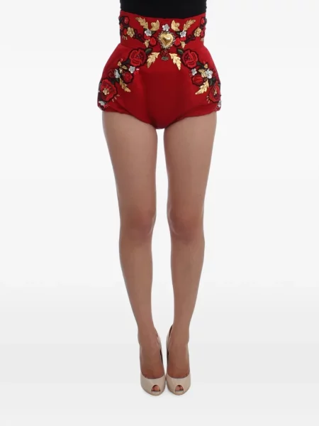 Pantaloni scurți Dolce & Gabbana roșu