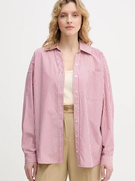 United Colors of Benetton koszula z różowa