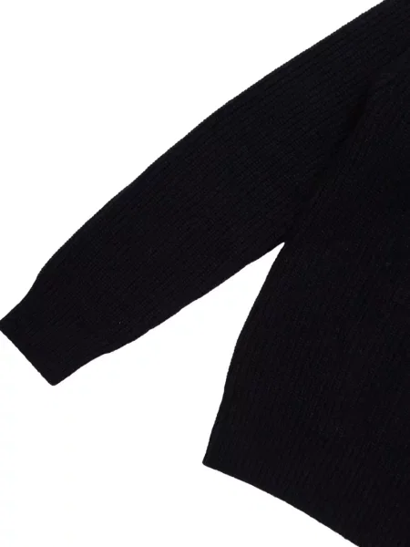Pulover Diana Studio cu decolteu rotund negru