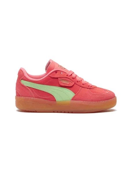 Велурени маратонки Puma Palermo Moda Xtra Gum Wns оранжево червено
