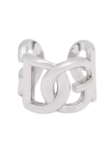 Pierścionek Dolce And Gabbana z logo szary