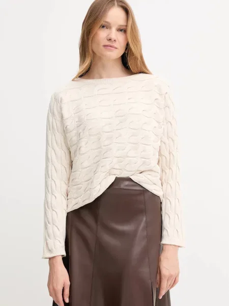 OUI pulover light bej