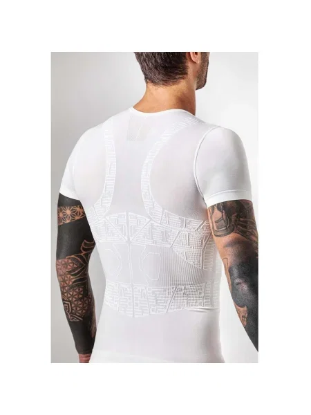 Scurt tricou Floky cu mâneci scurte alb