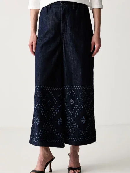 Weekend Max Mara blugi wide leg pentru femei WKDLAMPADA
