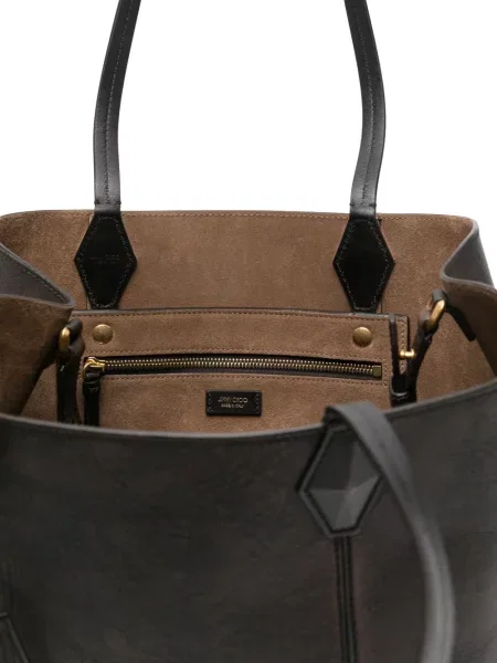 Geantă Jimmy Choo maro