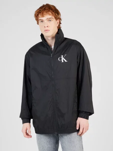 Calvin Klein Jeans Geacă Negru alb
