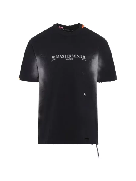 Tricou Mastermind World zdrențuiți negru