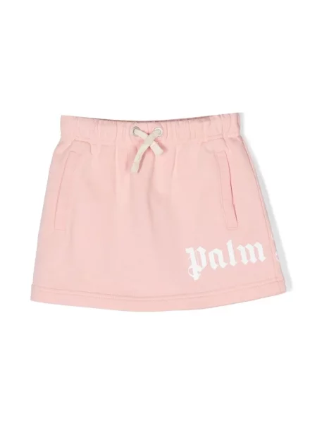 Spódnica dziecięca Palm Angels różowa