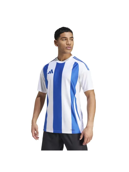 Dżersej w paski 24 adidas biały