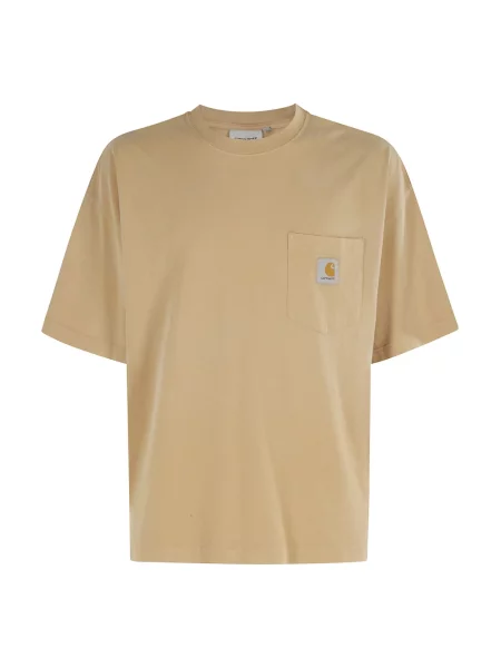 Koszulka Carhartt Wip brązowa