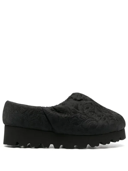 Pantofi loafer Yume Yume din jacard chunky negru