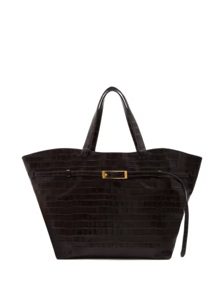 Geantă shopper Anine Bing maro