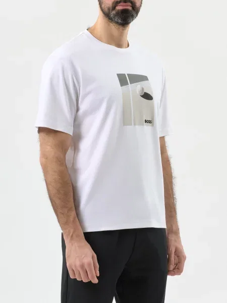 Футболка Boss белая