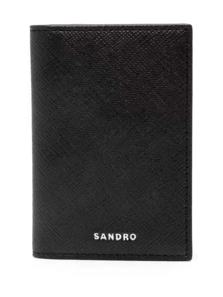 Portofel Sandro din piele negru