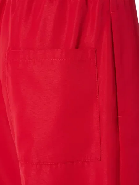 Pantaloni Fendi roșu