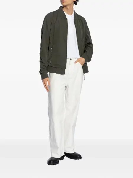 Tricou polo Allsaints alb