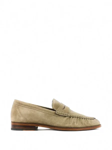 Pantofi loafer Posa din piele de căprioară