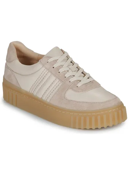 Pantofi Clarks din dantelă alb