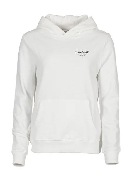 Kleinigkeit Mikina Freu Dich / offwhite černá