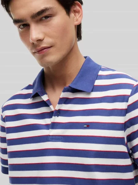 Koszulka polo o kroju regular fit z czystej bawełny Tommy Jeans