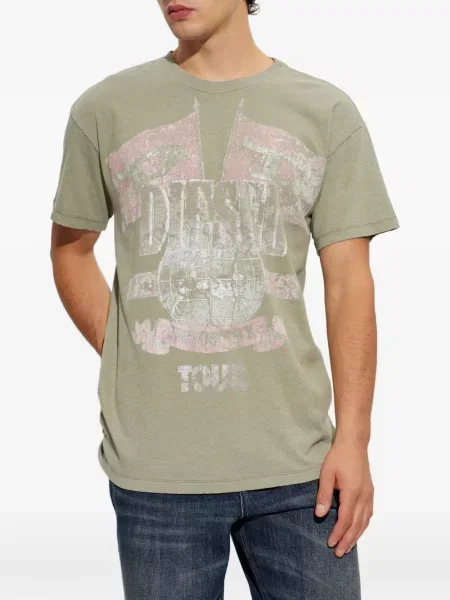 Tricou Diesel verde