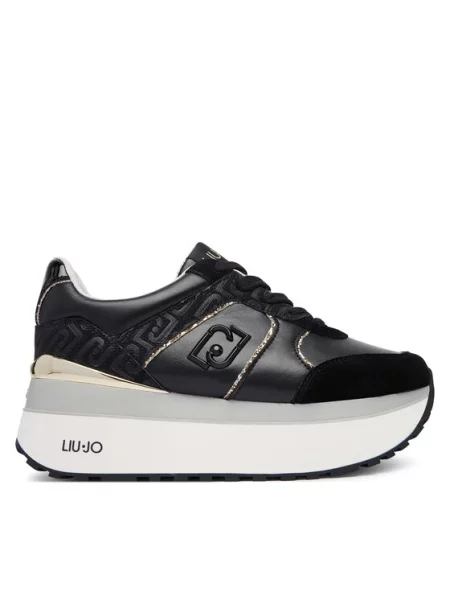 Liu Jo Sneakers Maxi Wonder Plus 02 negru