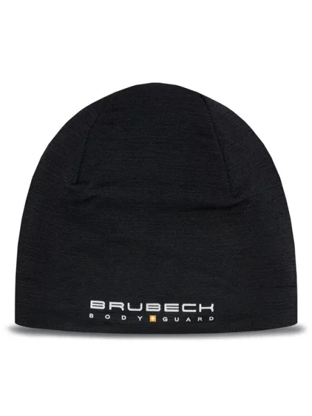 Шерстяная кепка Brubeck черная