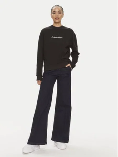 Calvin Klein Mikina Hero Logo černá