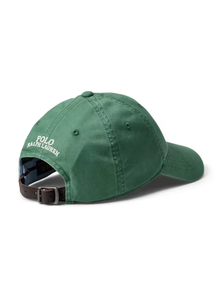 Однотонная кепка Polo Ralph Lauren бежевая