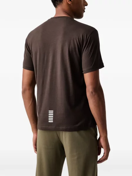 Μικρός μπλούζα Ea7 Emporio Armani με σχέδιο καφέ