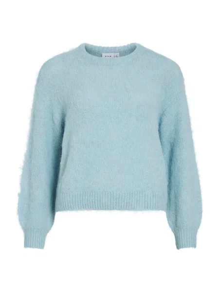 VILA Pulover VIJANNA deschis albastru