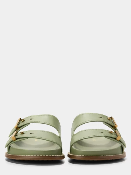 Кожаные босоножки Cole Haan зеленые