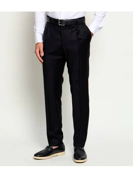 Tombolini De lână pantaloni negru