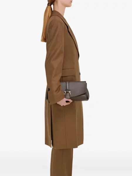 Geantă de mână Ferragamo din piele gri