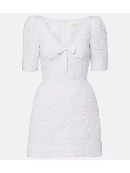 Rochie Shushu/tong cu funde alb
