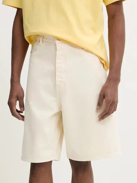 Drôle de Monsieur pantaloni scurți din Le Short Baggy barbati bej