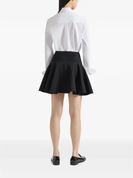 Cămașă Givenchy cu broderie din poplin alb