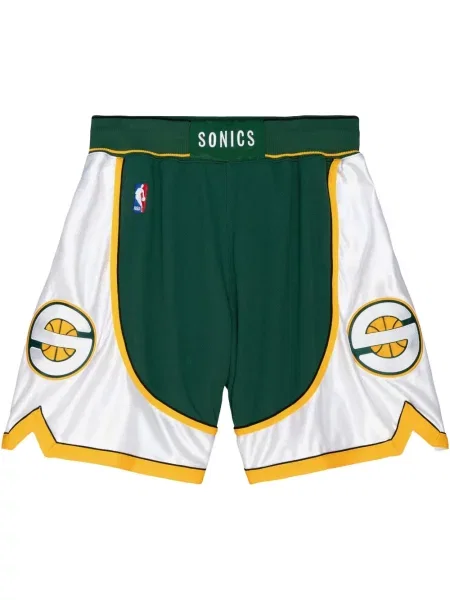 Pantaloni scurți Mitchell & Ness verde