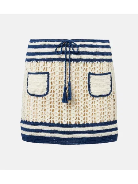 Fustă Anna Kosturova alb