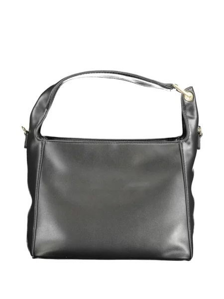 Shopper torbica Mario Valentino s autogramom crna