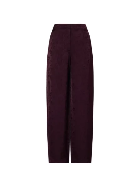 Pantaloni Liu Jo din satin violet