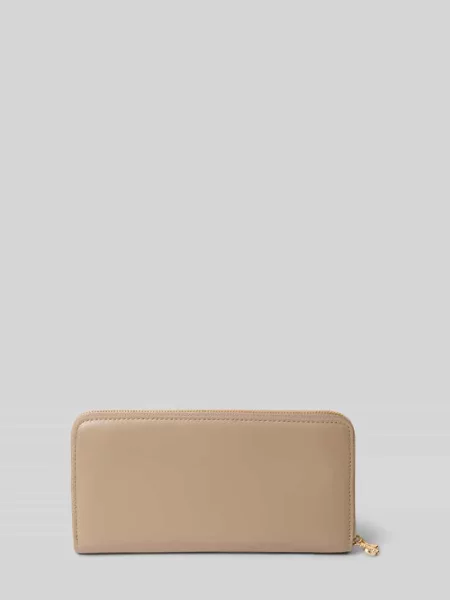 Calvin Klein portfel skórzany beżowy