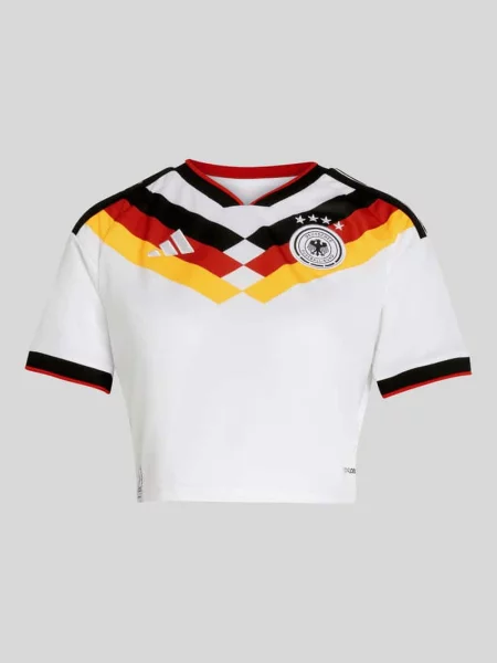 Męski t-shirt o kroju regular fit z wyhaftowanym logo Adidas Sportswear biała