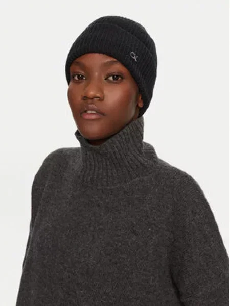 Calvin Klein Sada čepice a čelenka černá