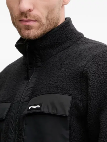 Pulover Columbia din fleece negru