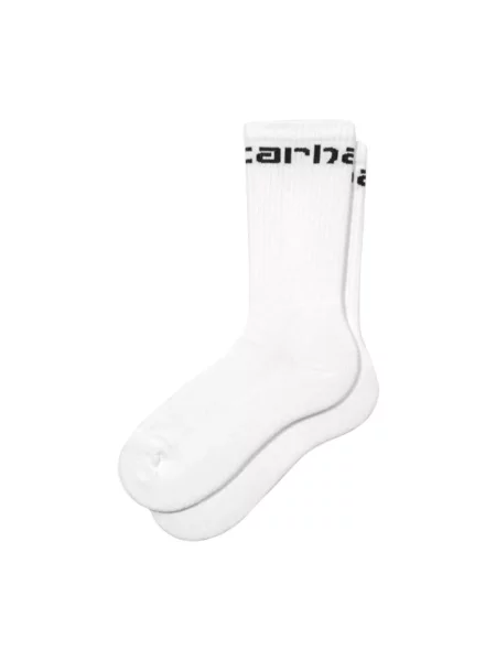 Carhartt WIP skarpety z bawełną białe