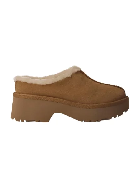 Chodaki Ugg zamszowe brązowe