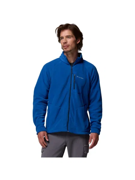 Hanorac din fleece Columbia din fleece albastru
