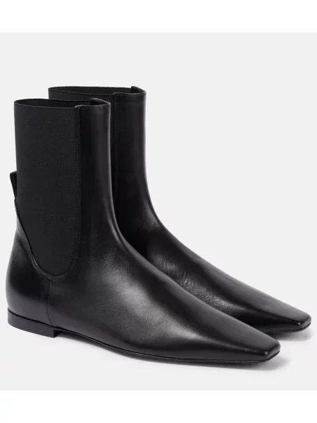 Botine chelsea Toteme din piele negru