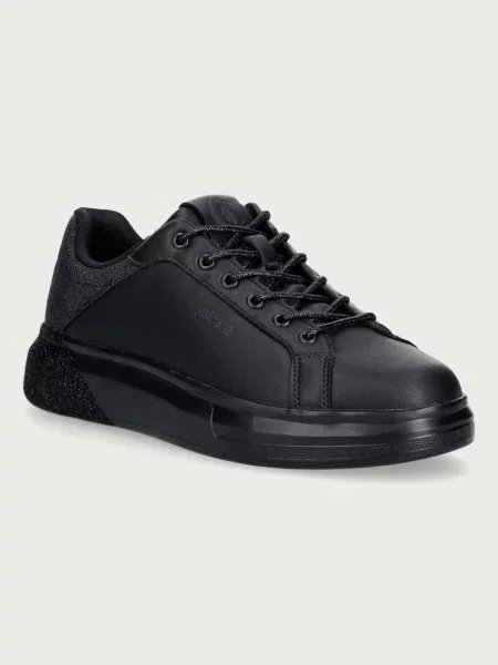 Just Cavalli sneakers pentru femei din piele negru